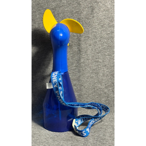 Disney Parks Mickey Mouse Misting Fan Cooling Water Spray Bottle With Lanyard - Picture 3 of 5